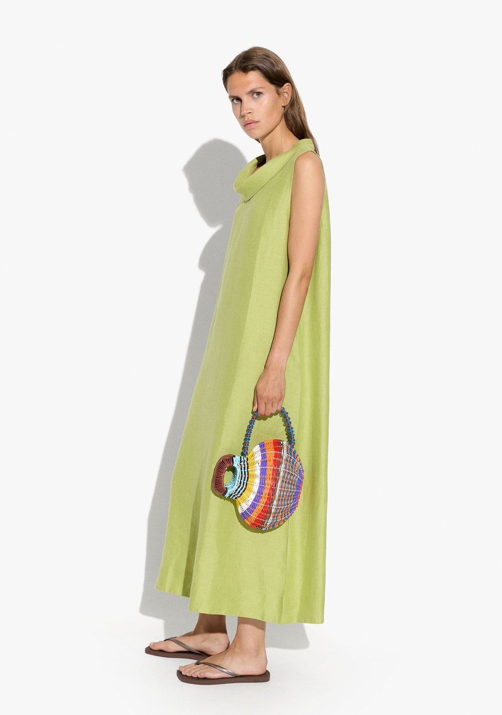 Vestido Liso Largo Parfois