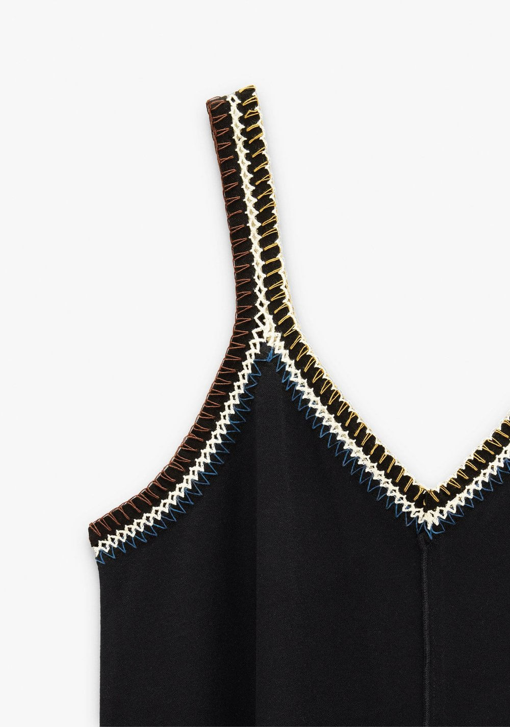 Vestido Midi Liso con Tirantes Parfois 5