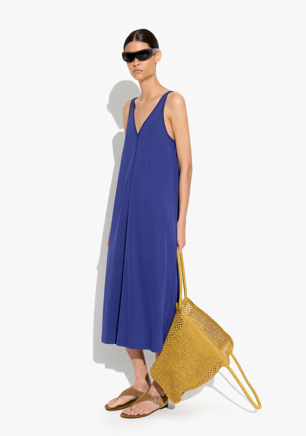 Vestido Midi con Tirantes Parfois 2