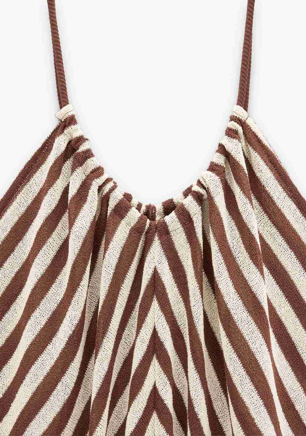 Vestido con Tirantes a Rayas Parfois 5
