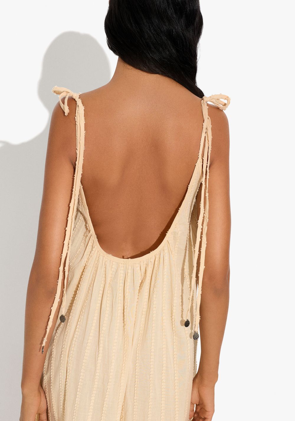 Vestido con Tirantes Textura en Relieve Parfois 4