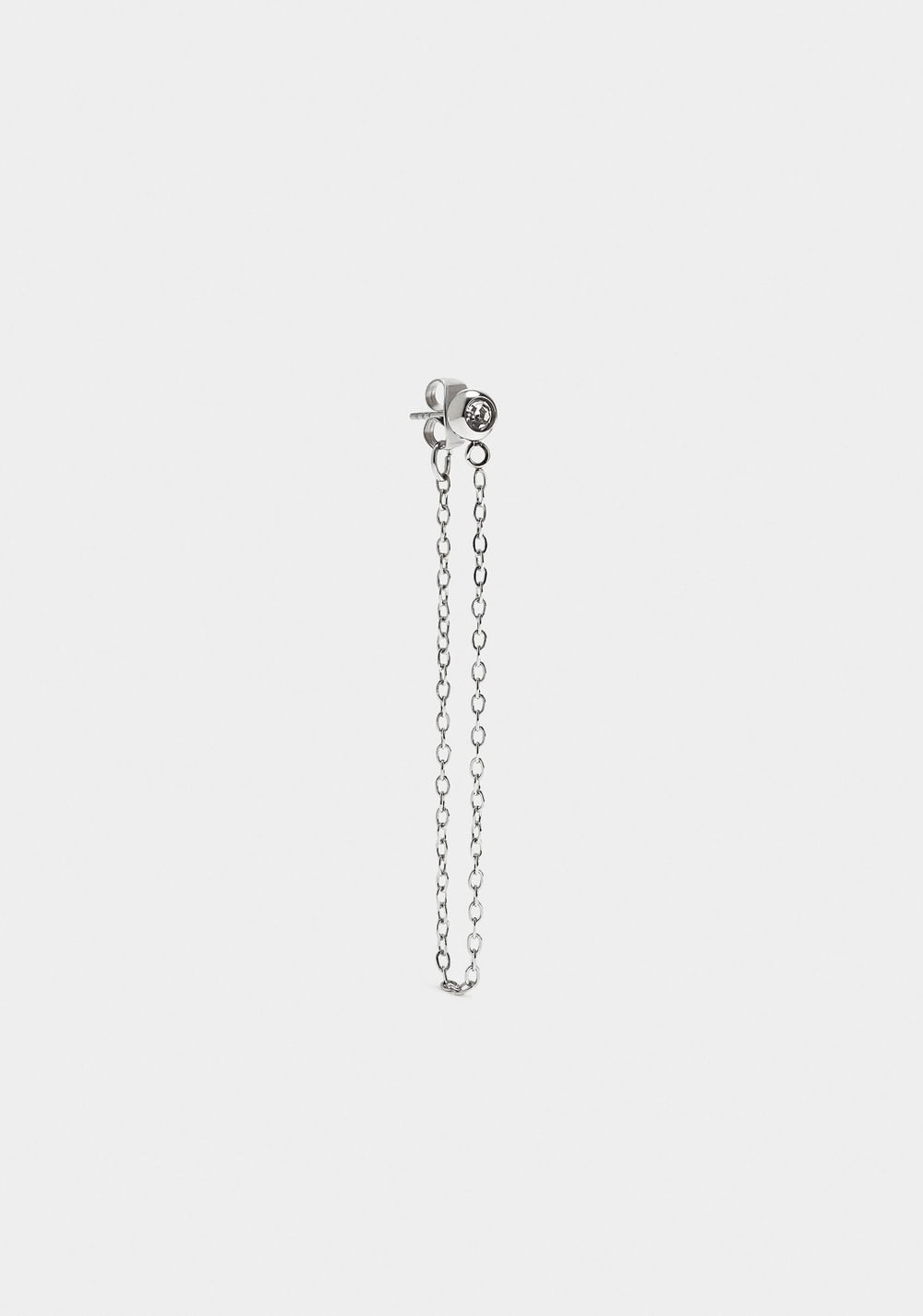 Zarcillo Individual con Cadena y Cristal Parfois Imagen Principal