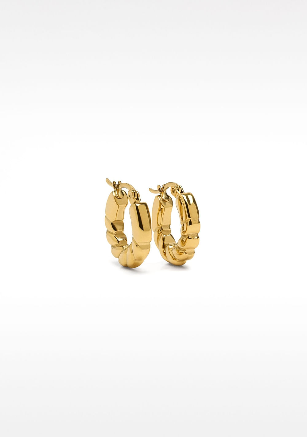 Zarcillo Stainless Steel Golden Parfois