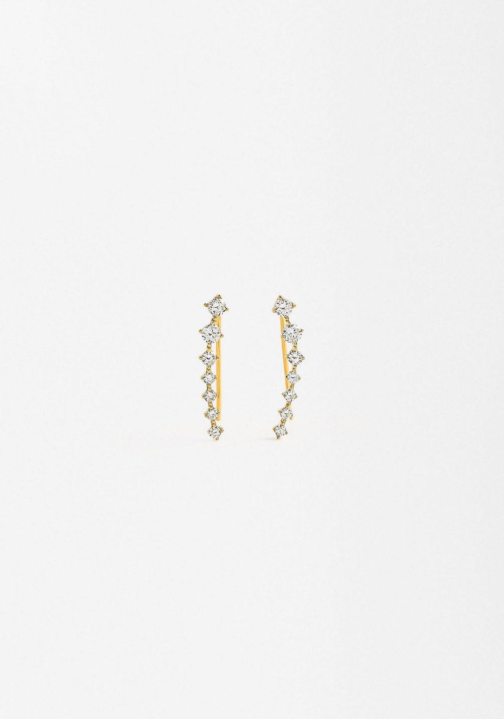 Zarcillos Alargados con Circonias Parfois