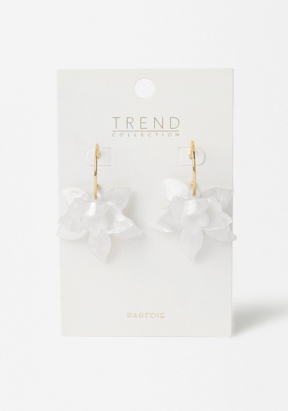 Zarcillos de Aro con Flor Parfois 3