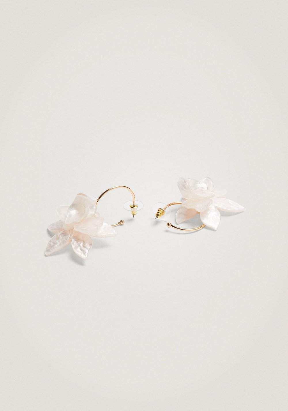 Zarcillos de Aro con Flor Parfois 4
