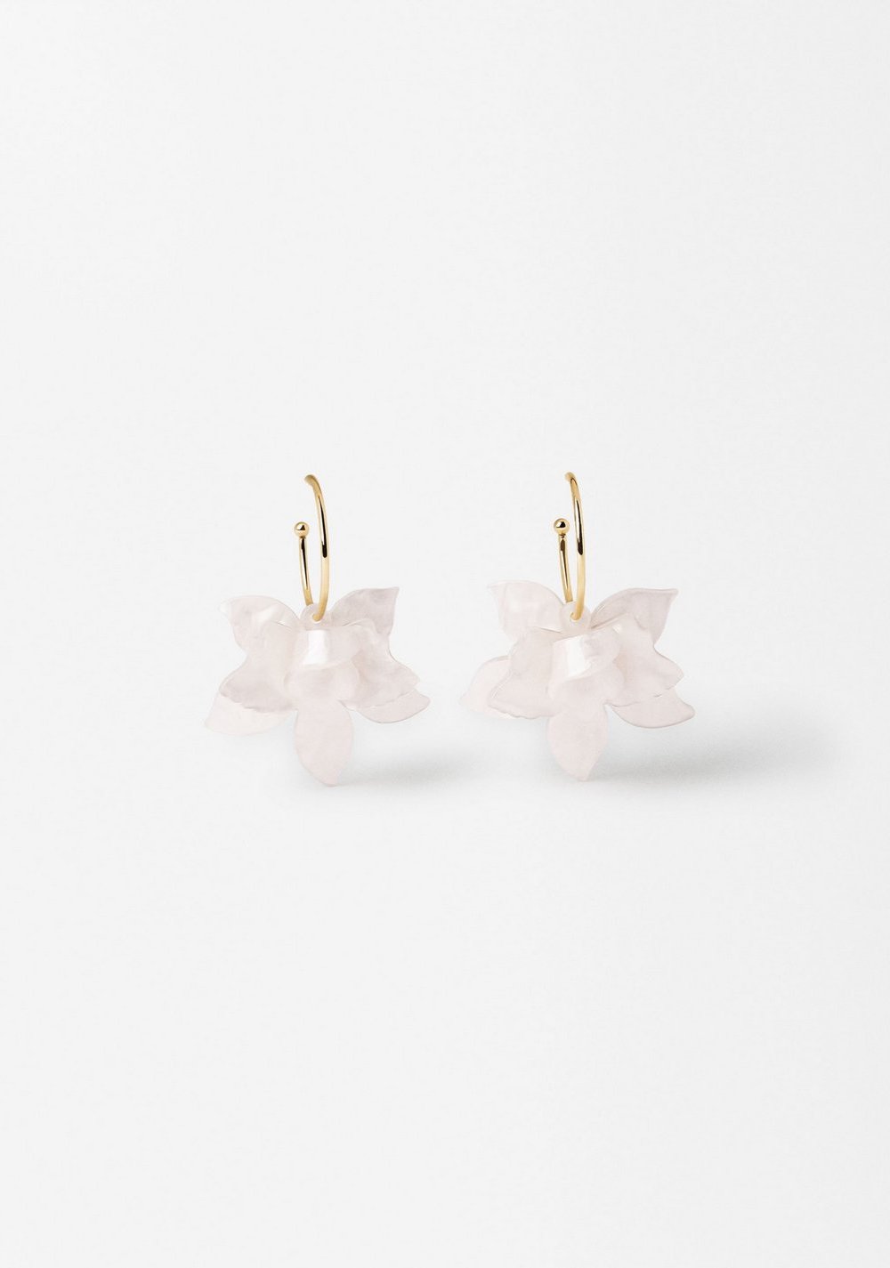 Zarcillos de Aro con Flor Parfois