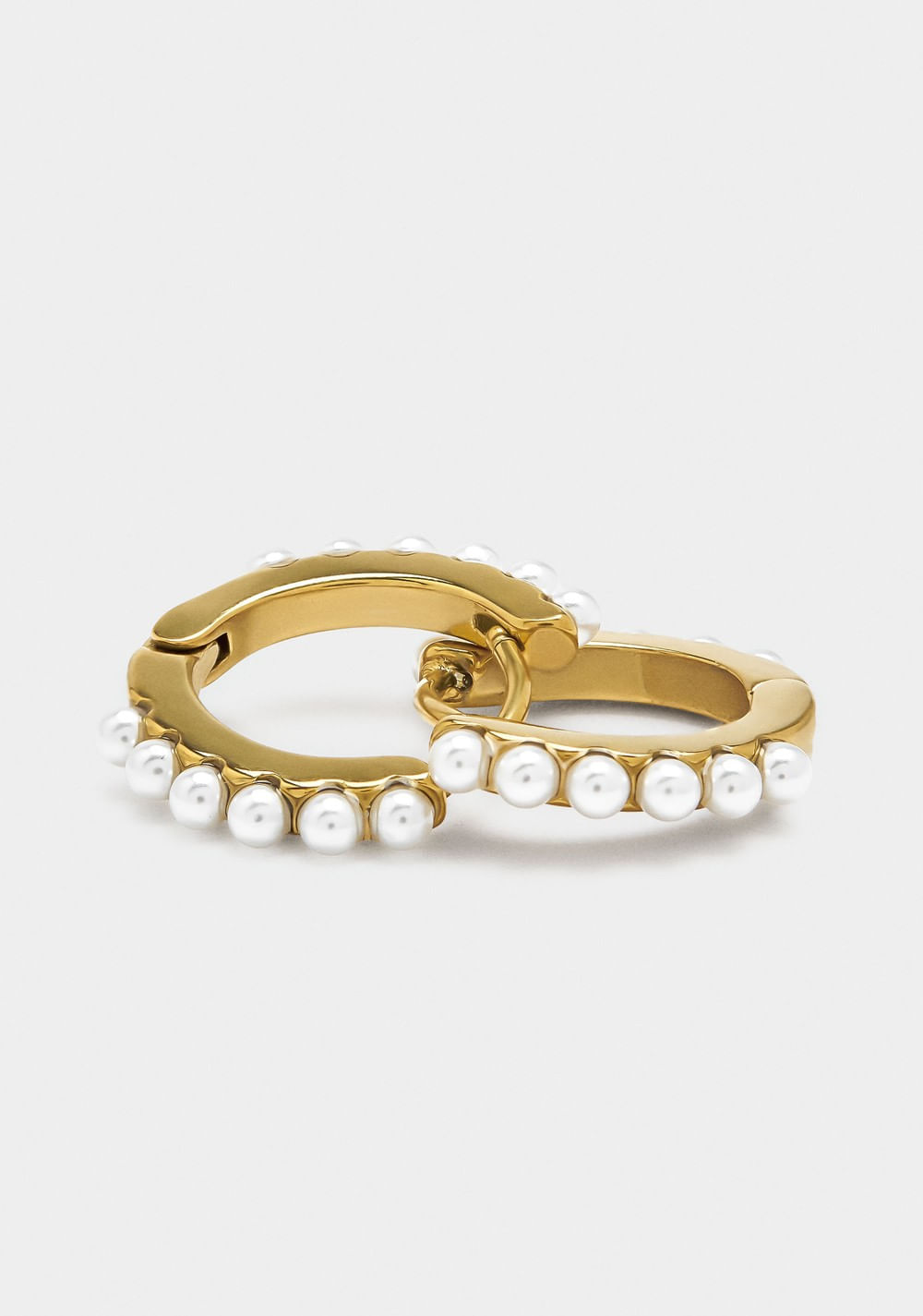 Zarcillos de Aro con Perlas Parfois 2