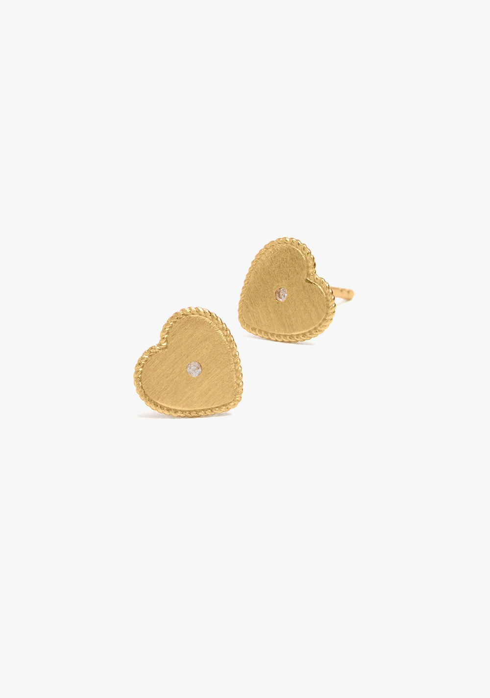 Zarcillos con Circonitas Baño de Oro 18k Parfois 2