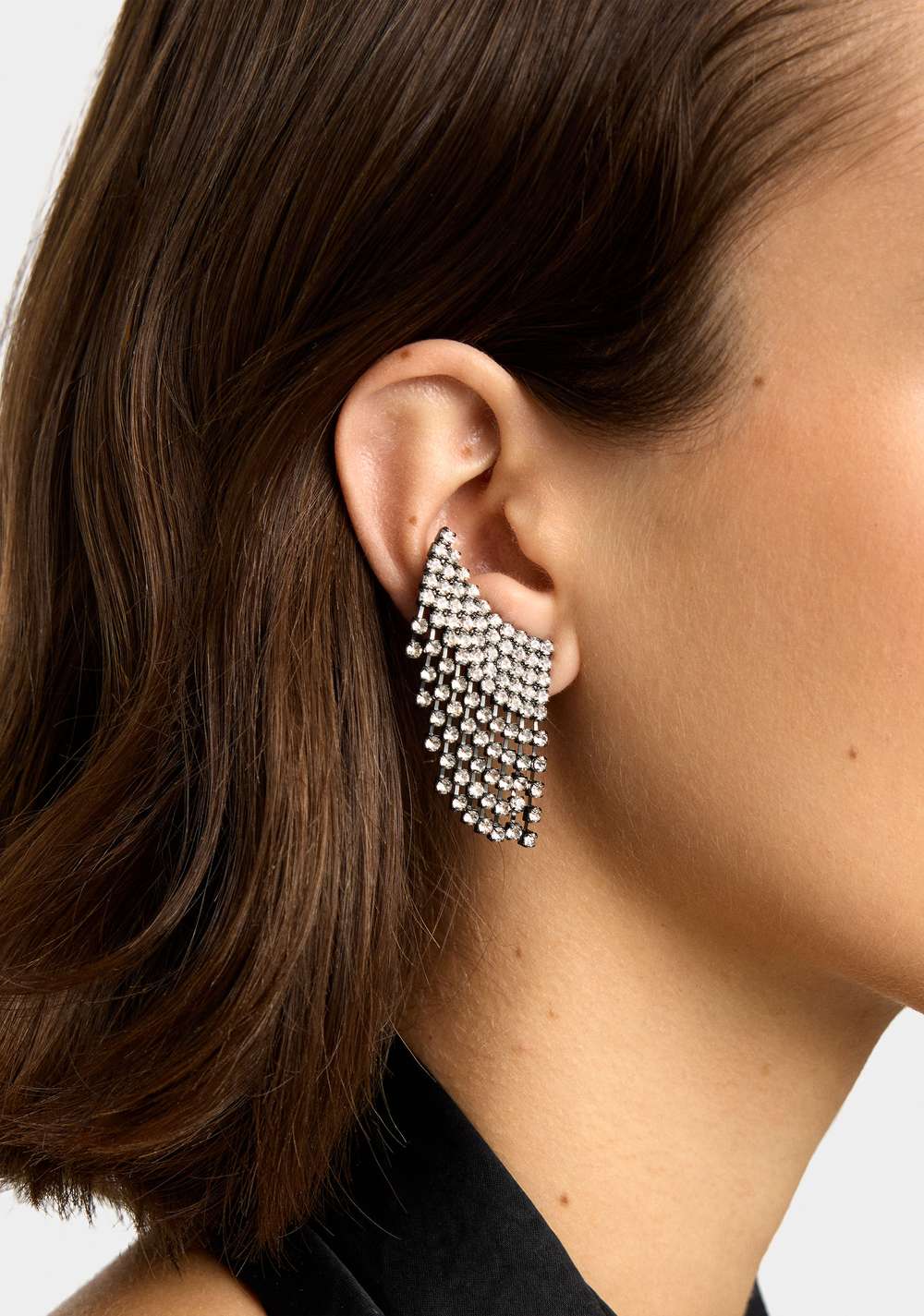 Zarcillos Ear Jacket Asas de Cristales Parfois 2