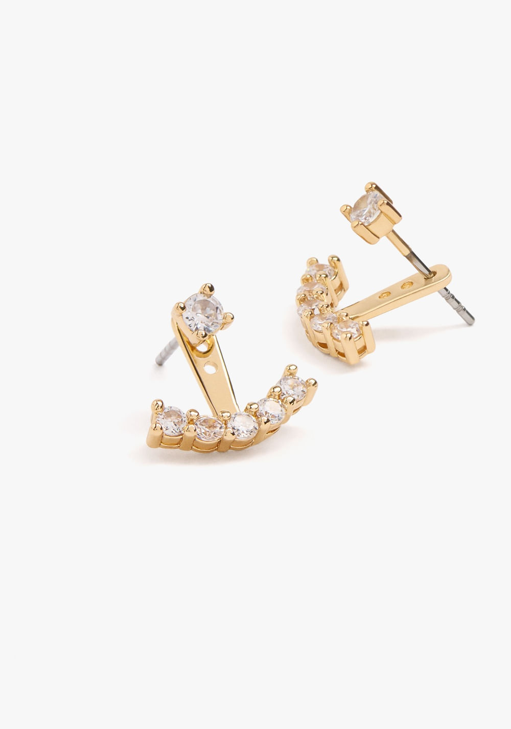 Zarcillos Ear Jacket con Circonitas Parfois 2