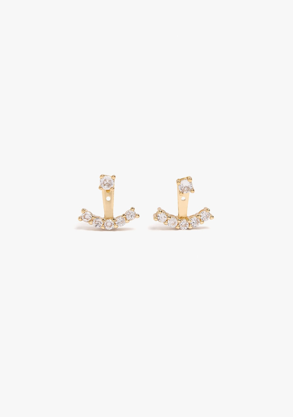 Zarcillos Ear Jacket con Circonitas Parfois Imagen Principal