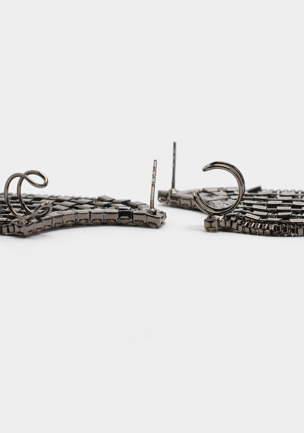 Zarcillos Ear Jacket con Cristales Parfois 4