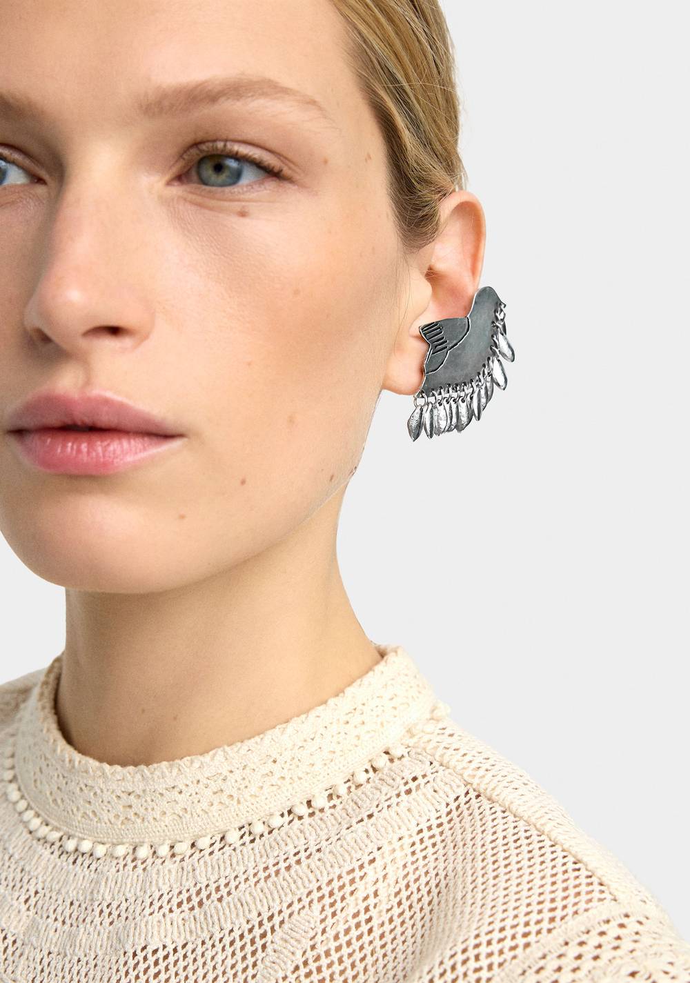Zarcillos Ear Jacket de Pájaro Parfois 2