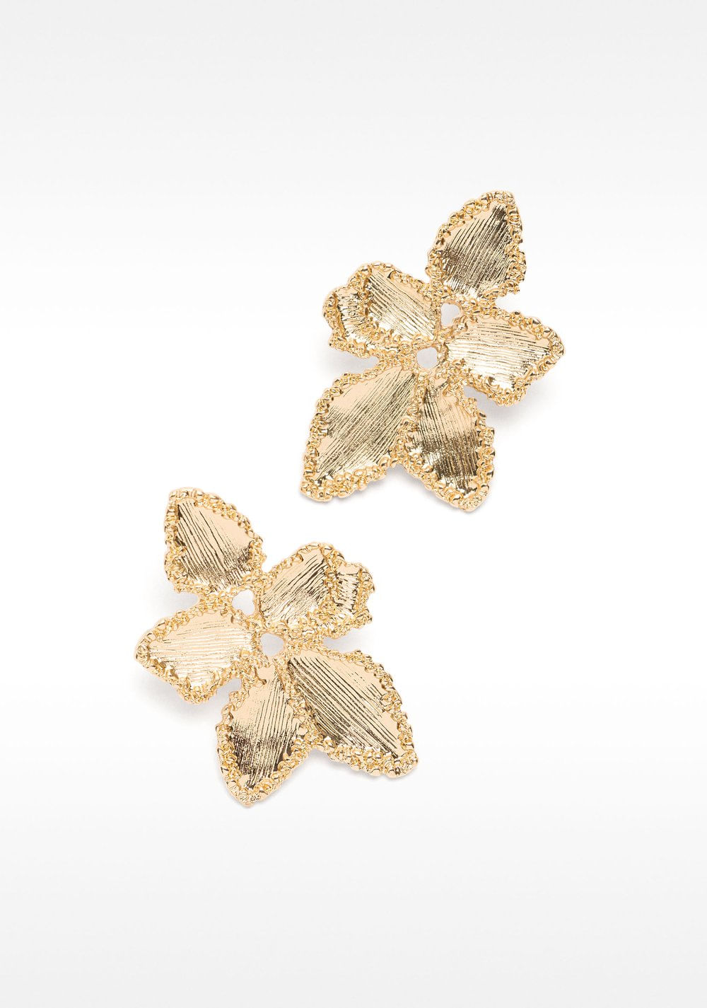 Zarcillos Flor con Textura Parfois 3