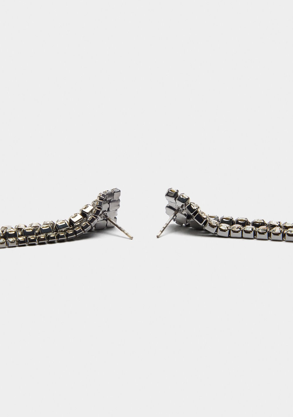 Zarcillos Largos de Cadenas con Cristales Parfois 3