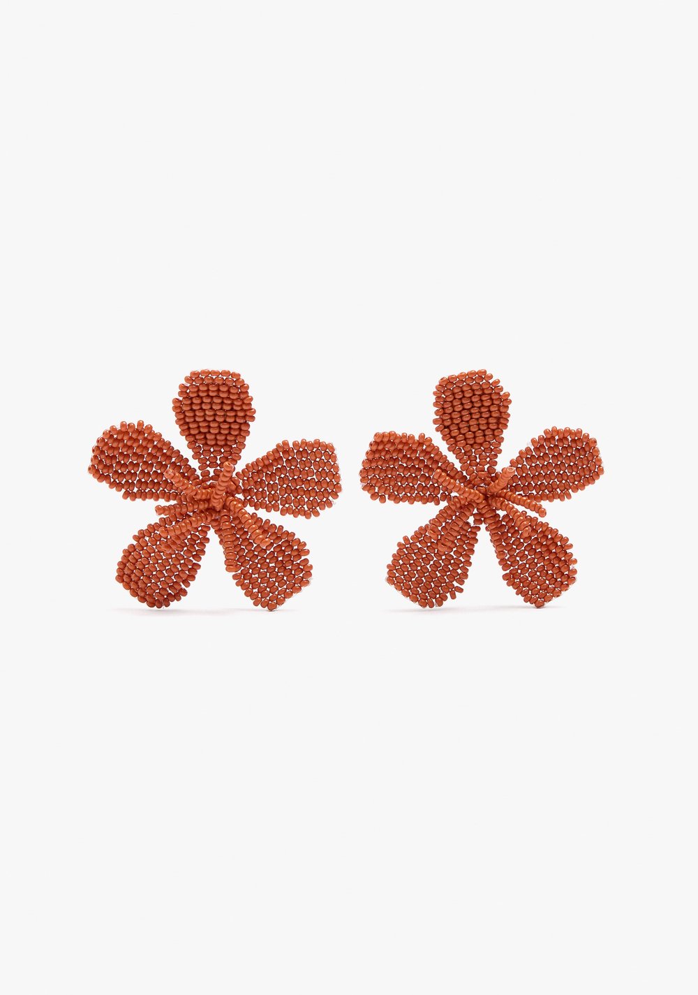 Zarcillos Maxi Flor con Abalorios Parfois
