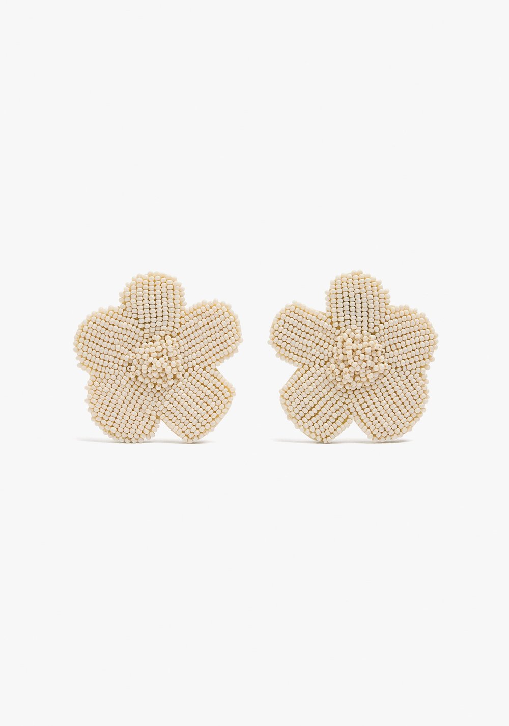Zarcillos Maxi Flor con Abalorios Parfois