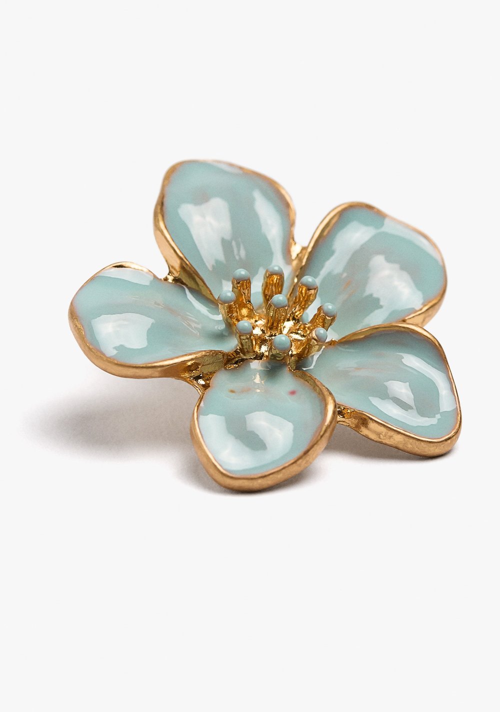Zarcillos Maxi Flor Esmaltada Parfois 3