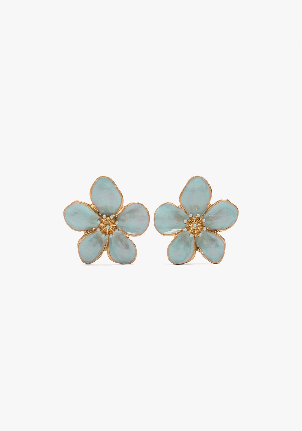 Zarcillos Maxi Flor Esmaltada Parfois Imagen Principal