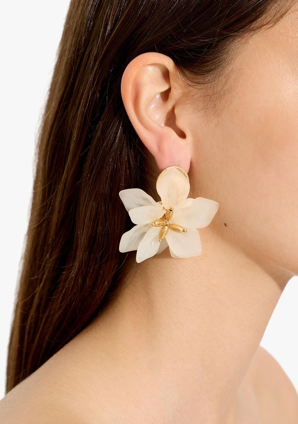 Zarcillos Maxi Flor con Relieve Parfois 2