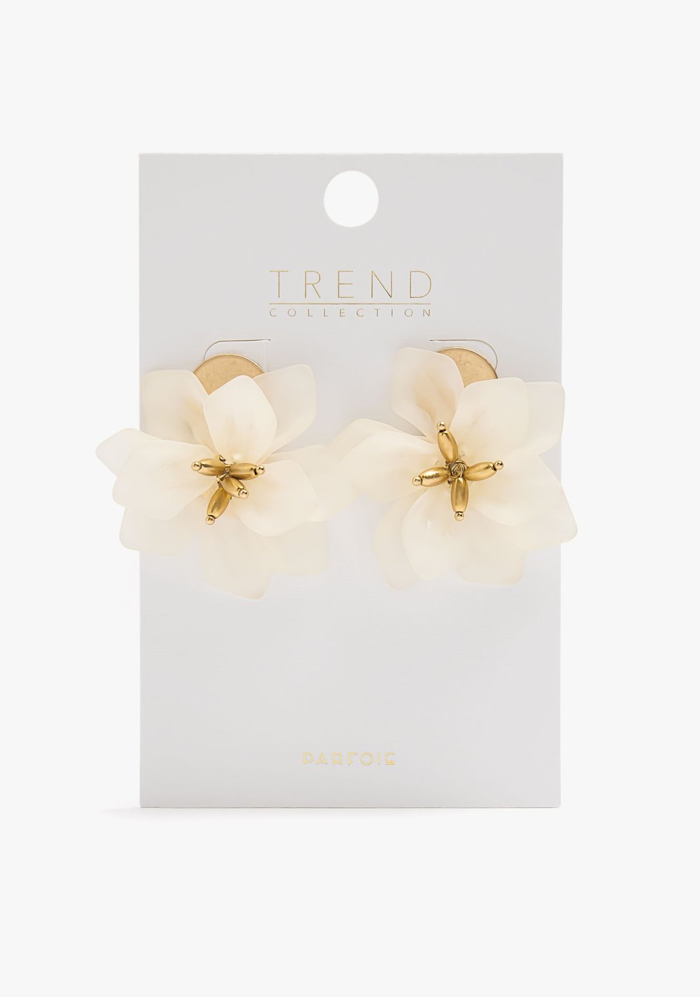 Zarcillos Maxi Flor con Relieve Parfois 4