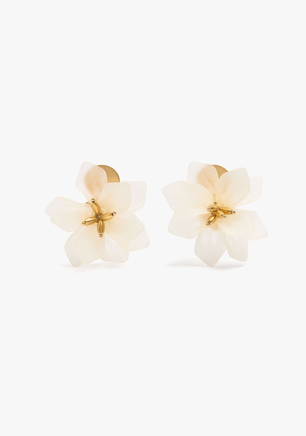Zarcillos Maxi Flor con Relieve Parfois Imagen Principal
