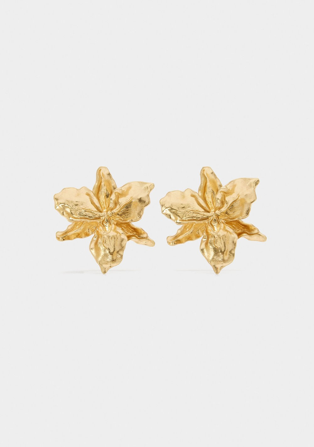 Zarcillos Maxi Flor con Relieve Parfois Imagen Principal