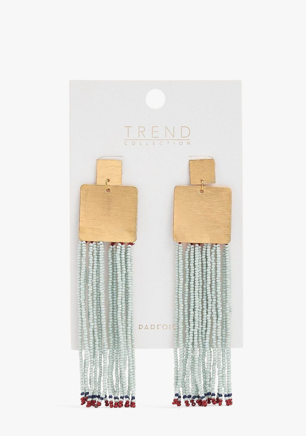 Zarcillos Maxi Largos con Abalorios Parfois 5