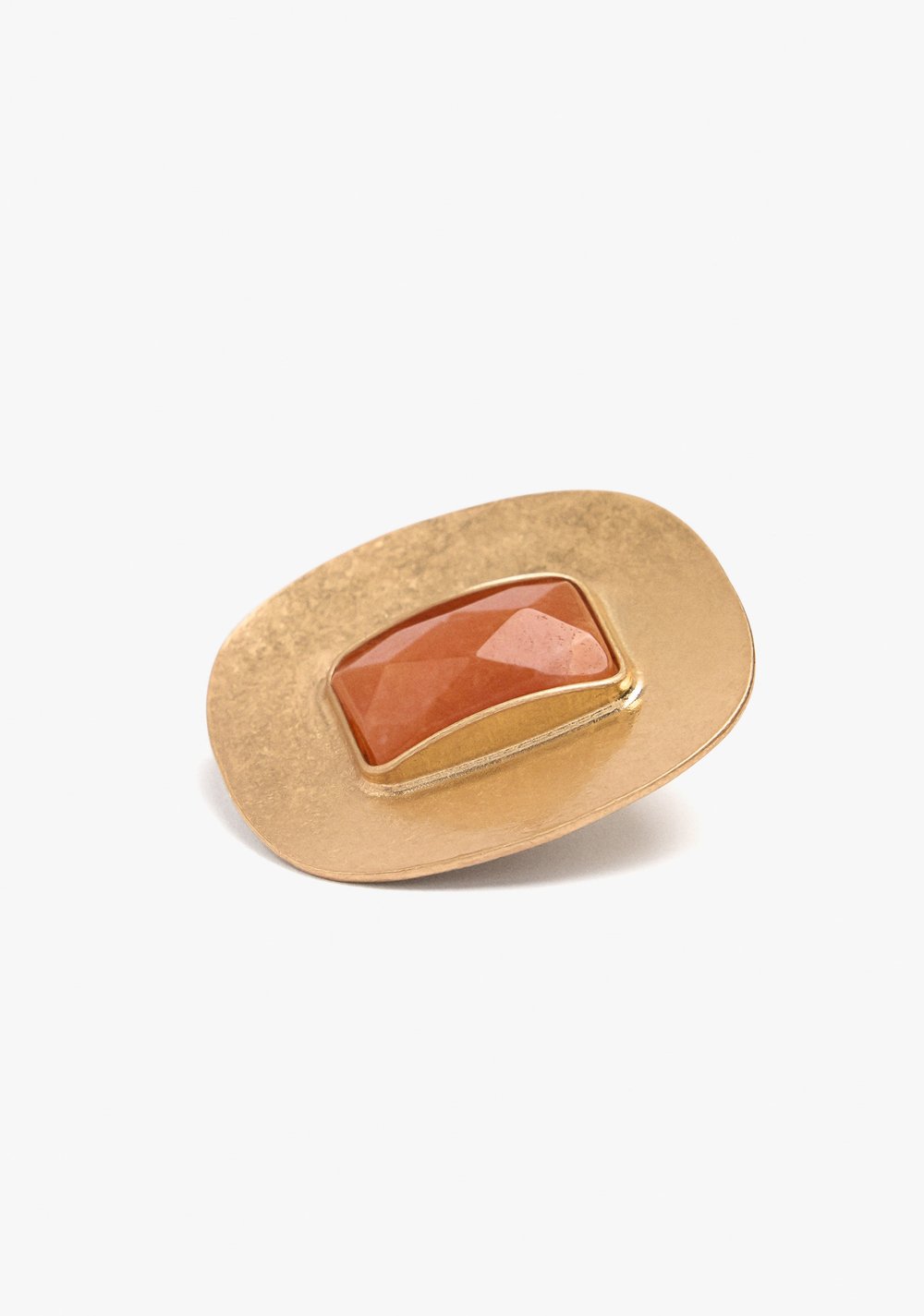 Zarcillos Maxi con Piedra Rectangular Parfois 3