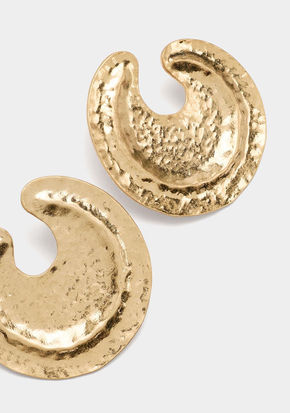 Zarcillos Maxi Redondos con Relieve Parfois 3