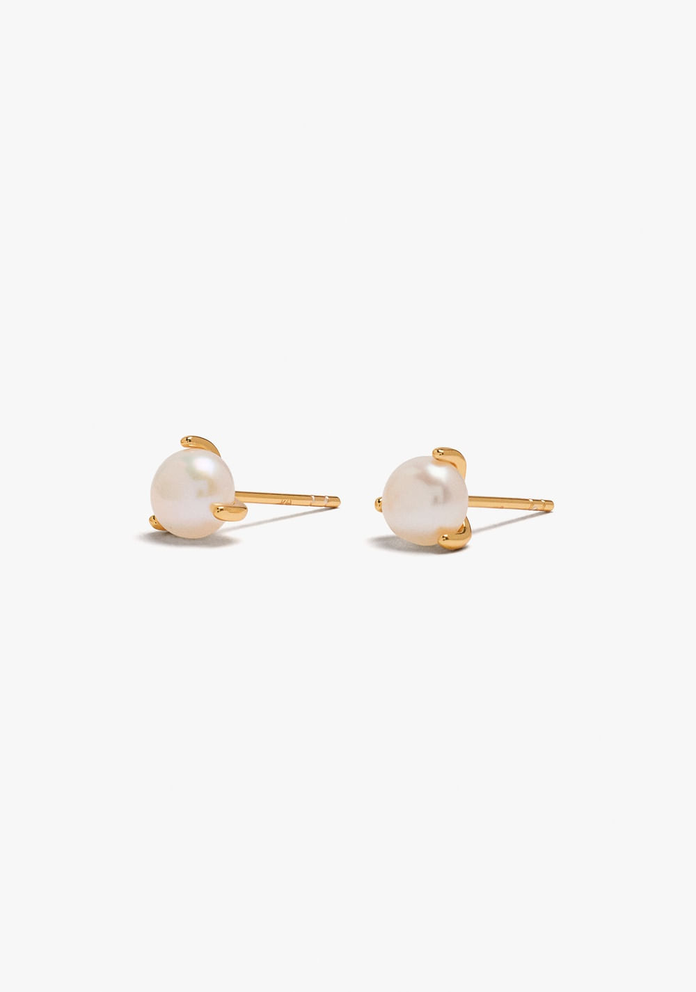Zarcillos con Perlas Baño de Oro 18k Parfois 2