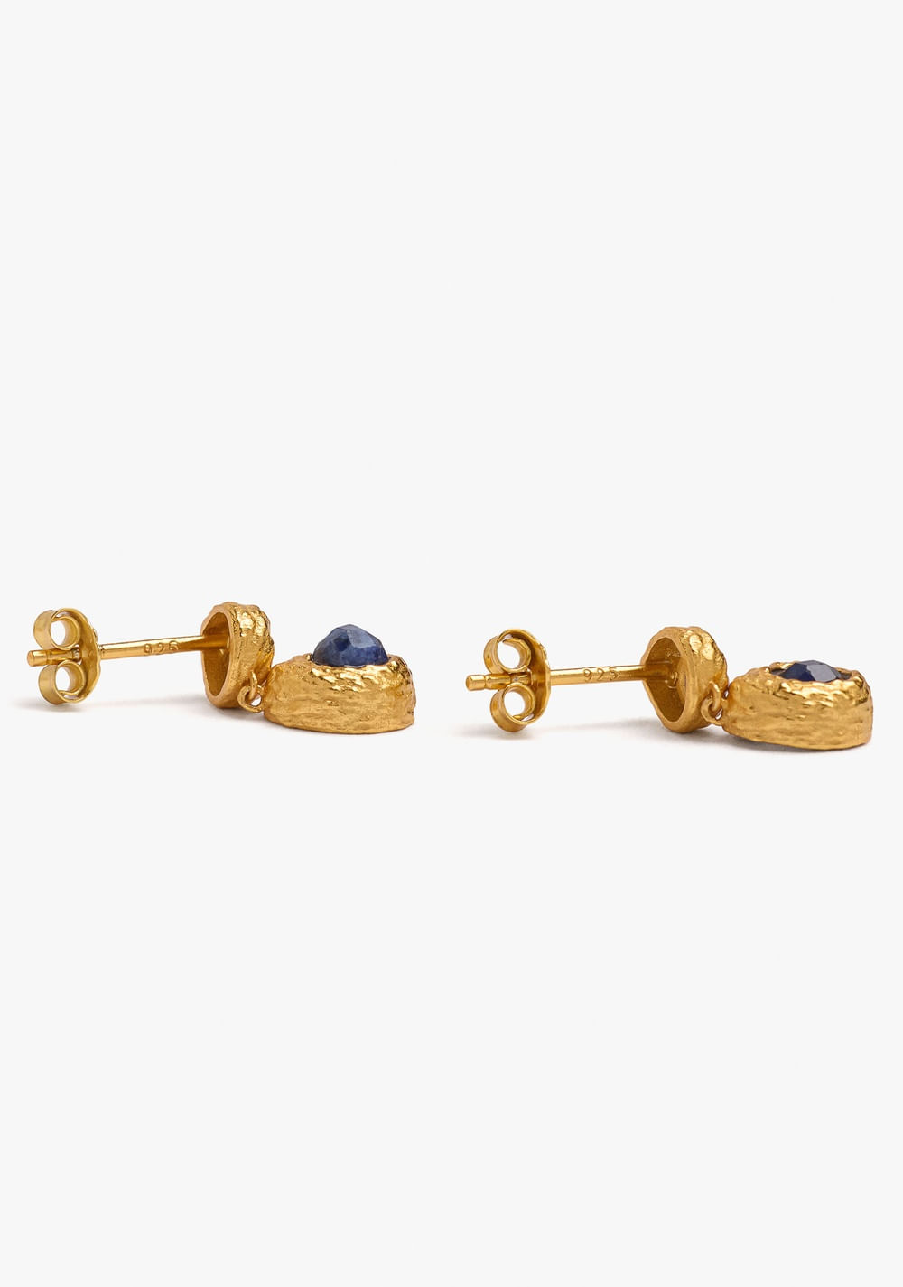 Zarcillos con Piedras Baño de Oro 18k Parfois 3