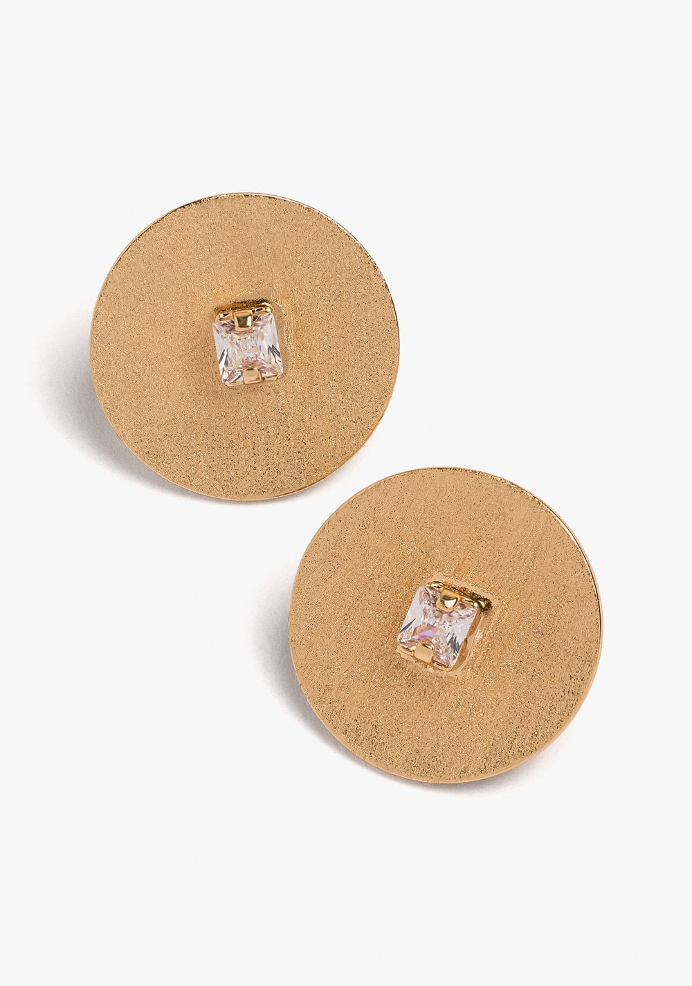 Zarcillos Redondos con Circonitas Parfois 2