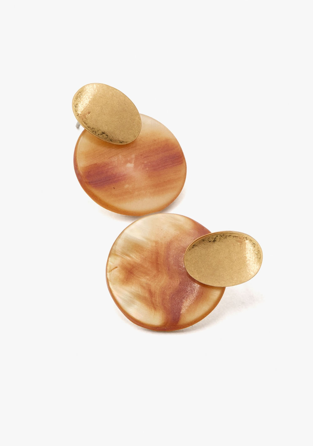 Zarcillos Redondos con Conchas Parfois 3