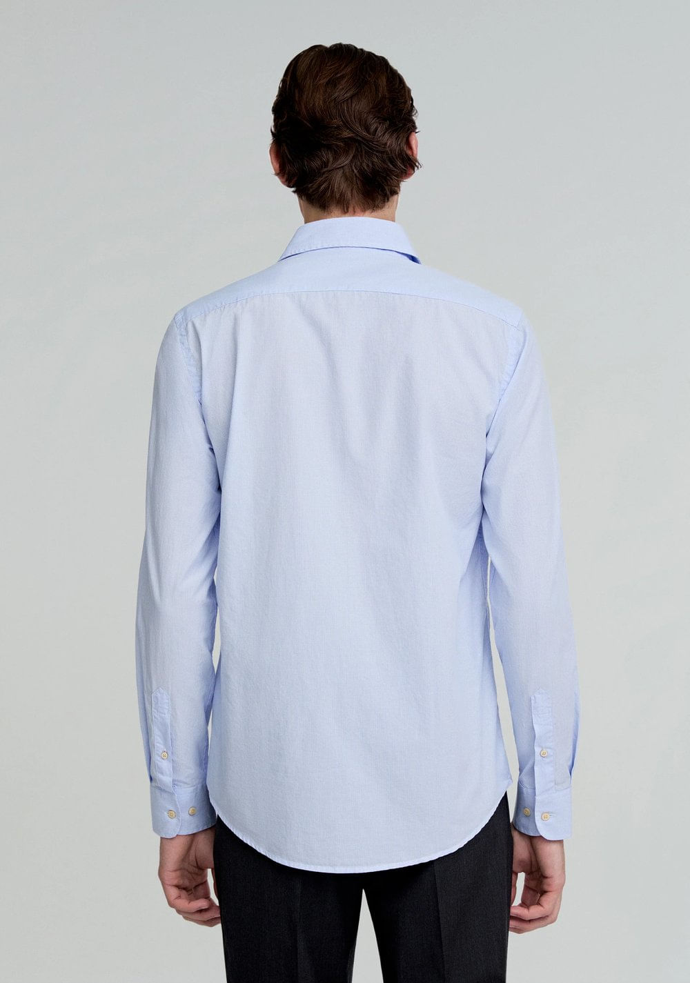 Camisa de Vestir Cuadros Calavera Contraste Scalpers 3