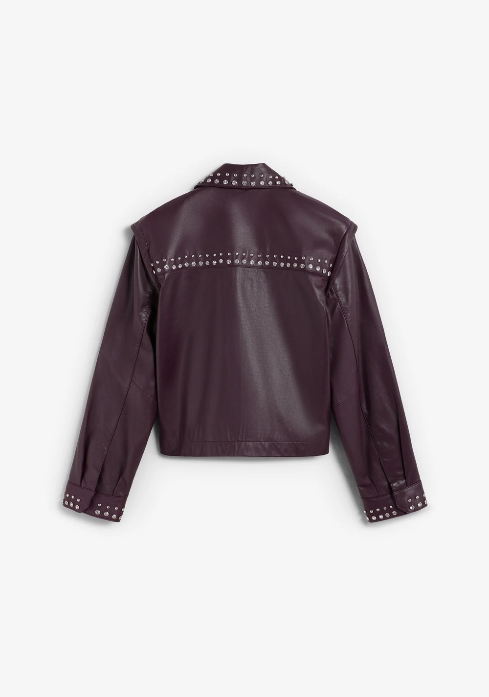 Chaqueta Burdeos Tachuelas Scalpers 5