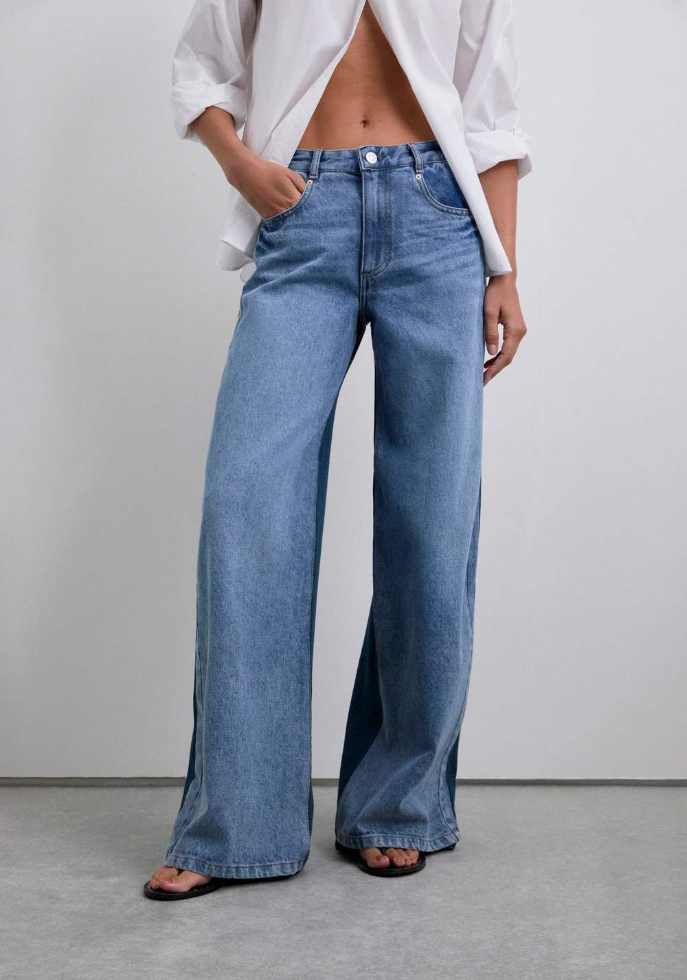 Jeans de Tiro Alto Scalpers