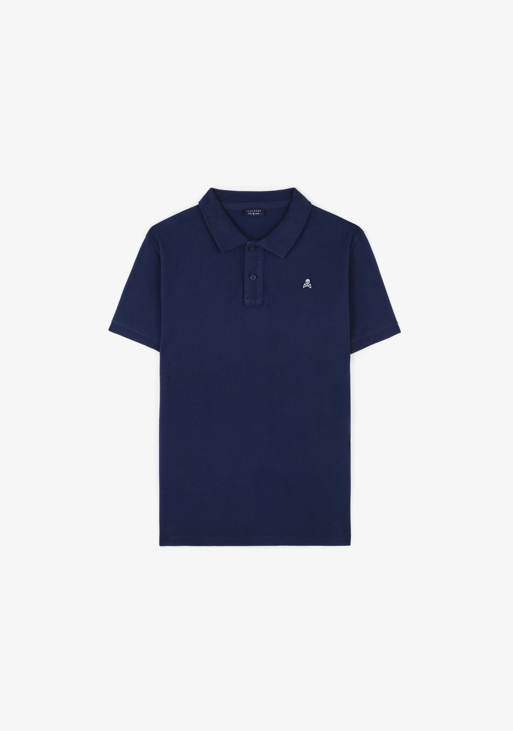 Polo Clásico Calavera Contraste Scalpers 4