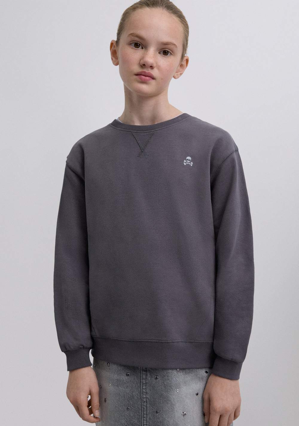 Sudadera con Estampado Bordado Scalpers