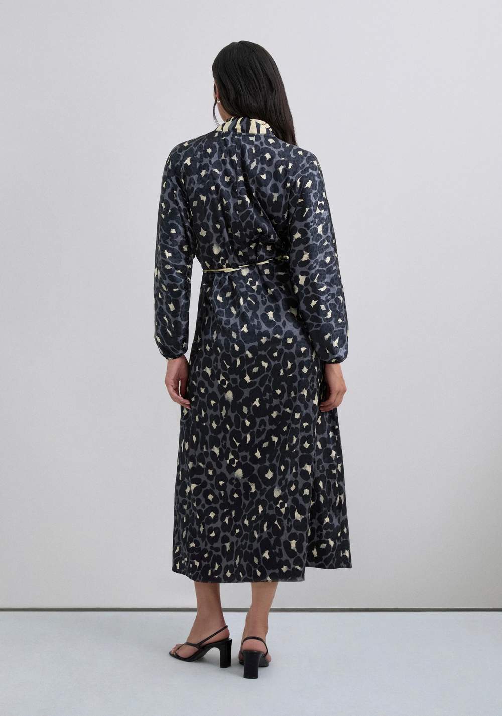 Vestido Largo Animal Print Scalpers 3
