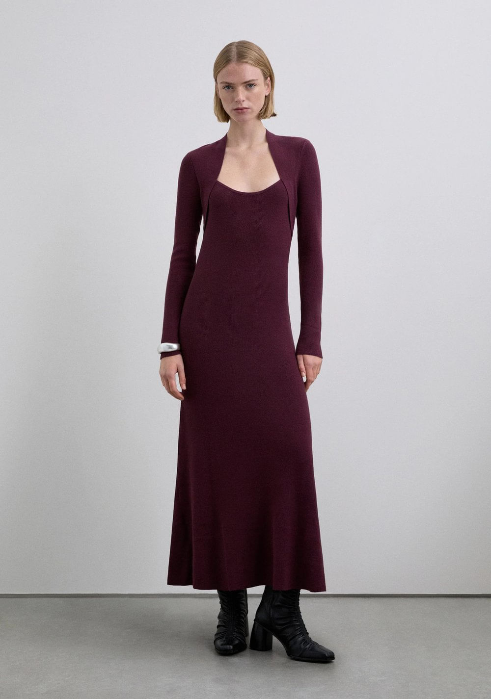 Vestido Midi Estructurado Scalpers