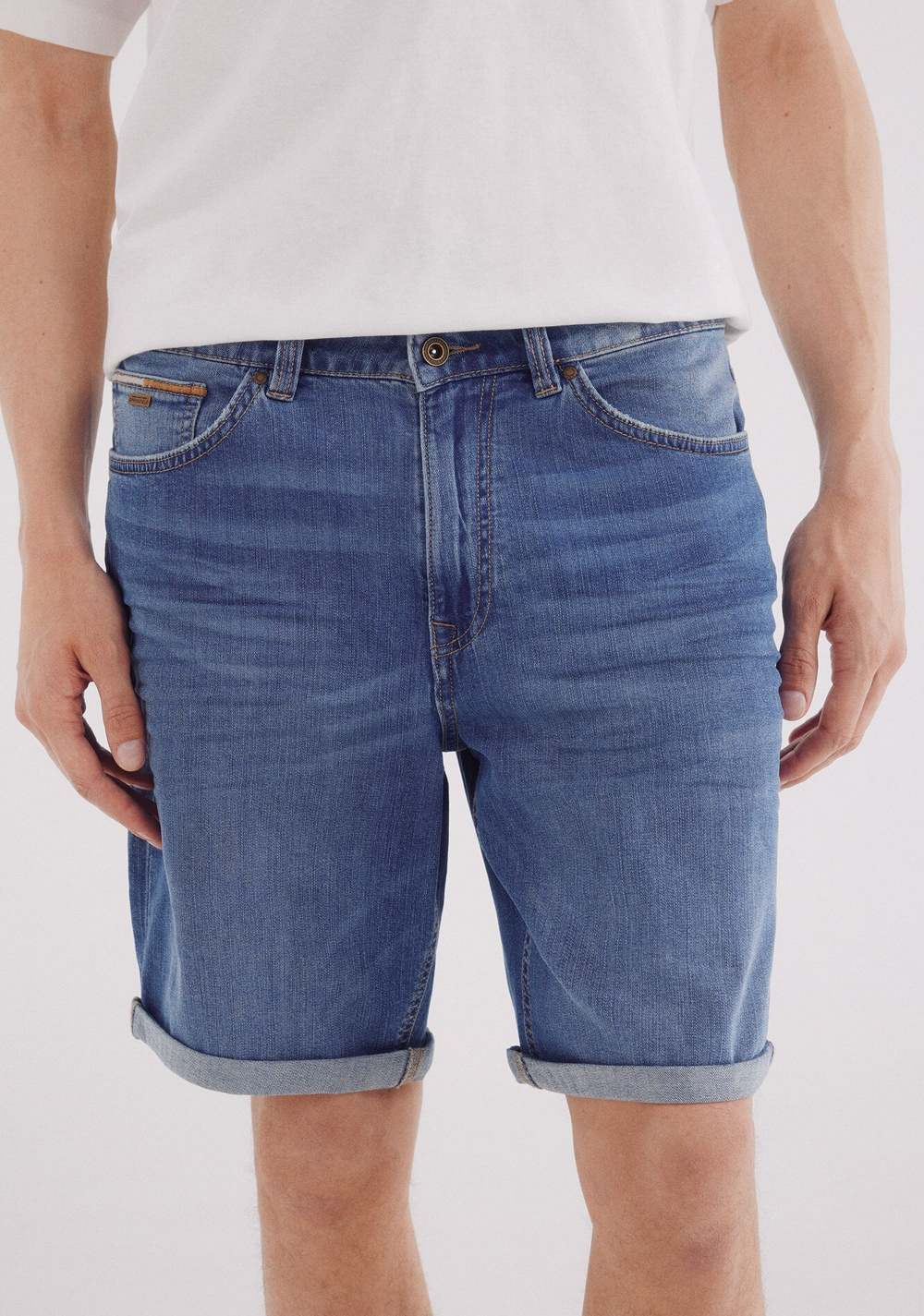 Bermuda de Jean Ultra Ligera Regular Fit Springfield