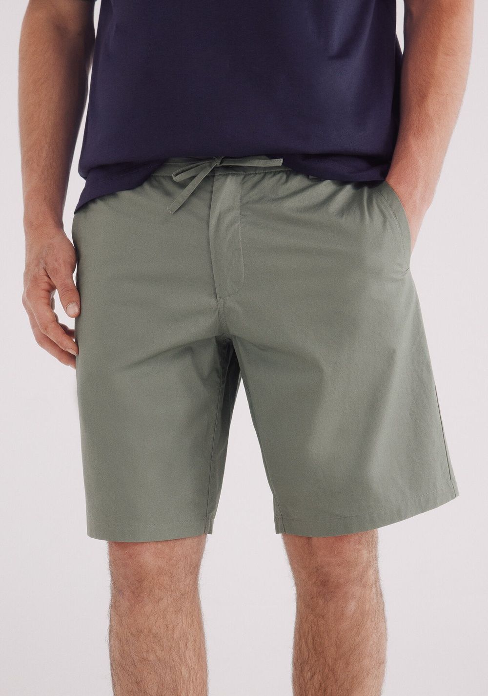 Bermuda Popelín Comfort Fit Springfield
