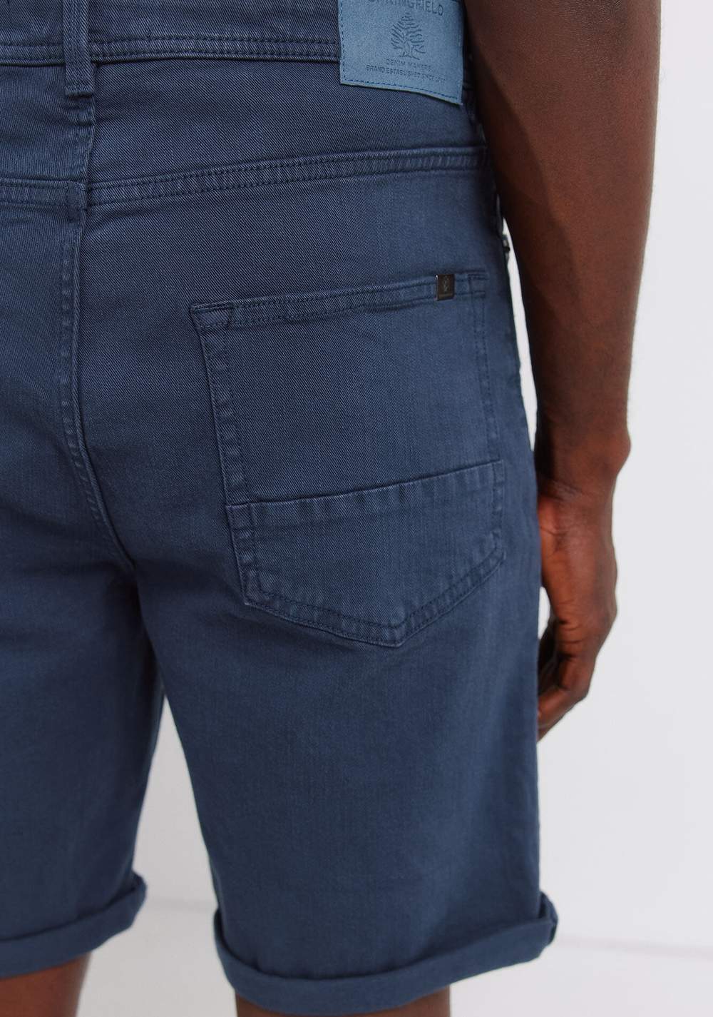 Bermudas 5 Bolsillos Efecto Lavado Slim Fit Springfield 4