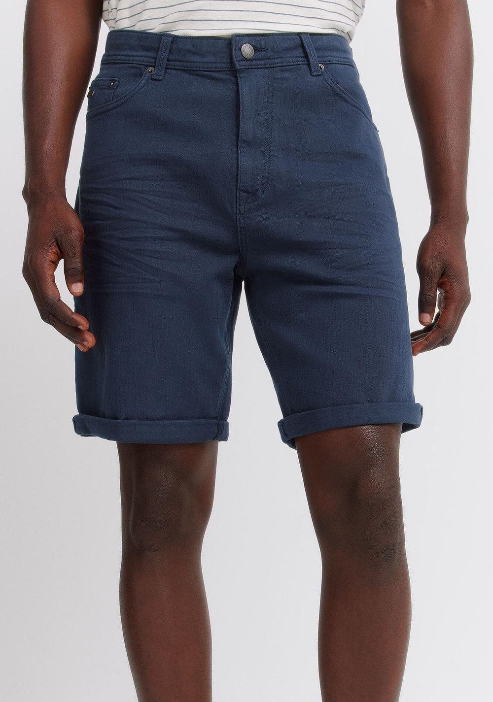 Bermudas 5 Bolsillos Efecto Lavado Slim Fit Springfield