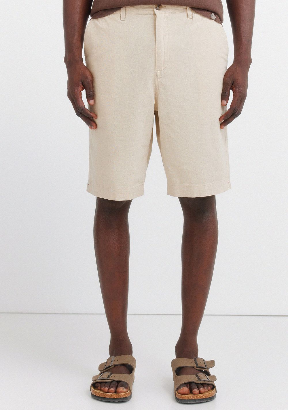 Bermudas de Lino Relaxed Fit Springfield