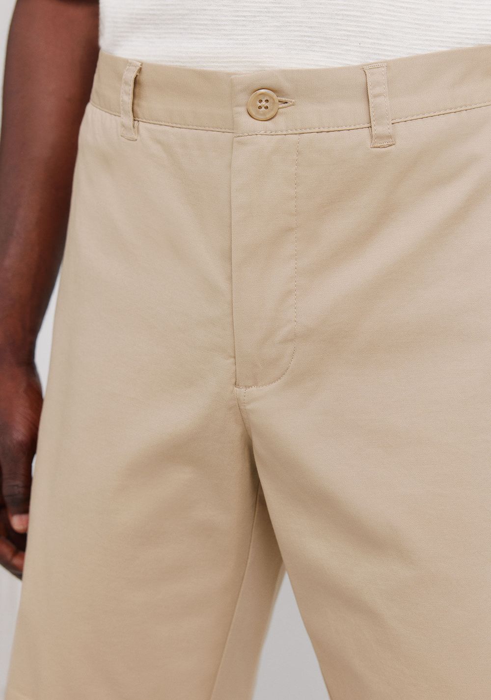 Bermudas Lisas de Corte Cómodo Springfield 4