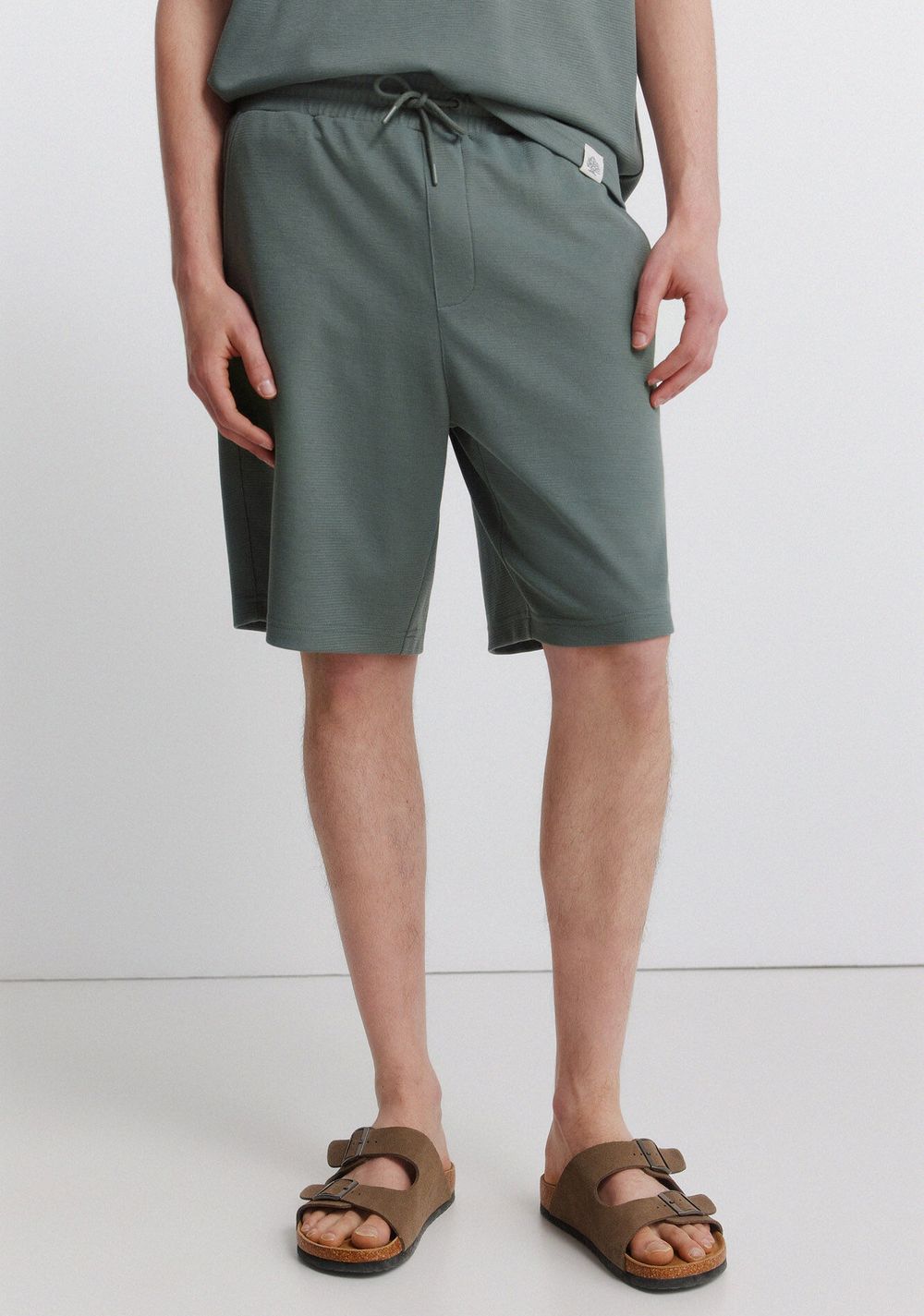 Bermudas de Tela Waffle Springfield
