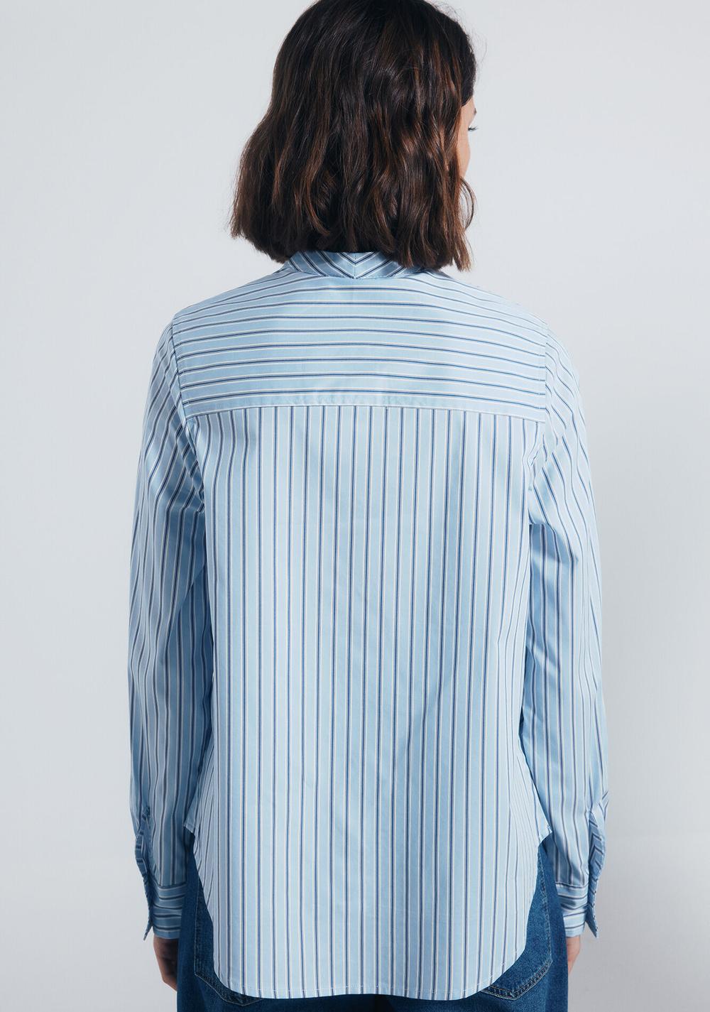 Blusa Cuello Lazo Rayas Springfield 4